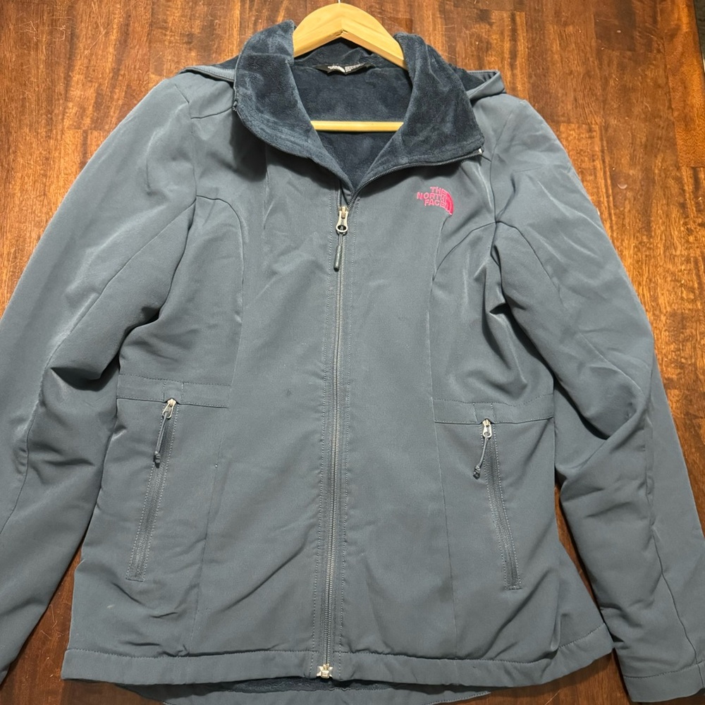 The North face woman’s coat fleece lined